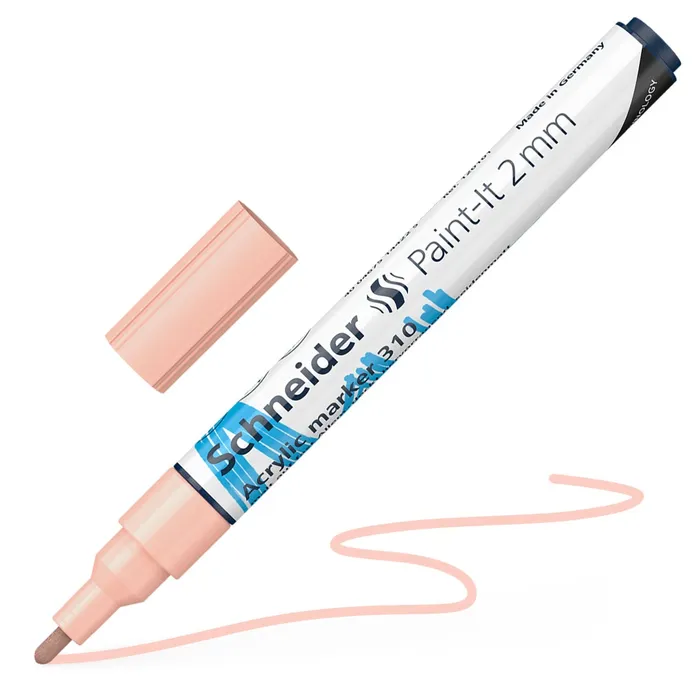 Hlavný obrázok produktu Akrylový popisovač Schneider Paint-It 310 meruňková