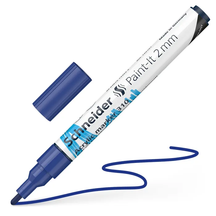 Hlavný obrázok produktu Akrylový popisovač Schneider Paint-It 310 modrá