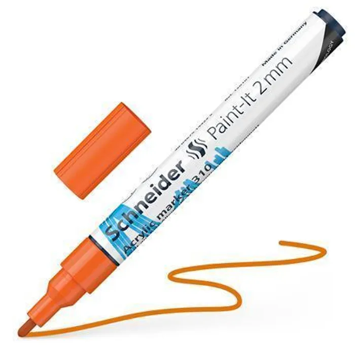 Hlavný obrázok produktu Akrylový popisovač Schneider Paint-It 310 oranžová