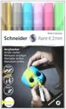 Akrylový popisovač Schneider Paint-It 310 súprava V2, 6 farieb