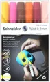 Akrylový popisovač Schneider Paint-It 310 súprava V3, 6 farieb