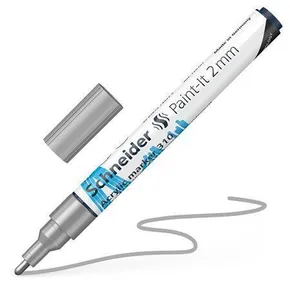 Akrylový popisovač Schneider Paint-It 310 strieborný