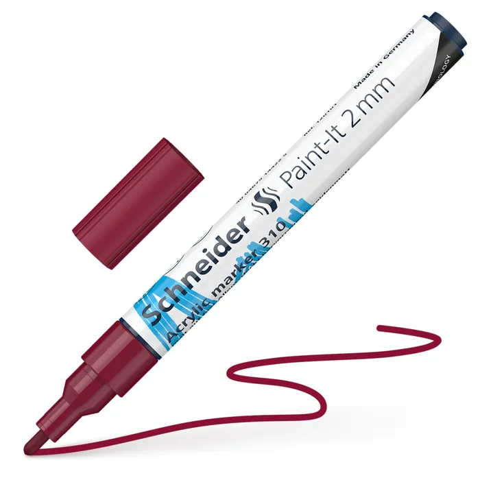 Hlavný obrázok produktu Akrylový popisovač Schneider Paint-It 310 vínová