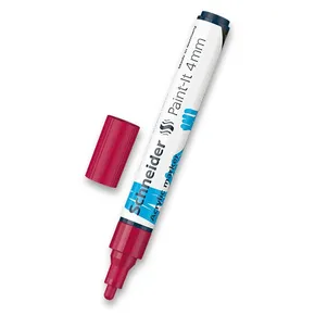 120261 Akrylový popisovač Paint-It 320, burgundy, 4 mm, SCHNEIDER