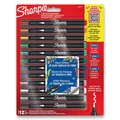 Akrylový popisovač Sharpie Acrylic Marker Bullet sada 12 farieb