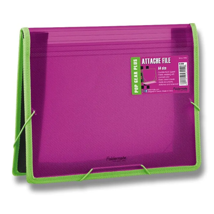 Hlavný obrázok produktu Aktovka na dokumenty FolderMate Pop Gear Plus fialová