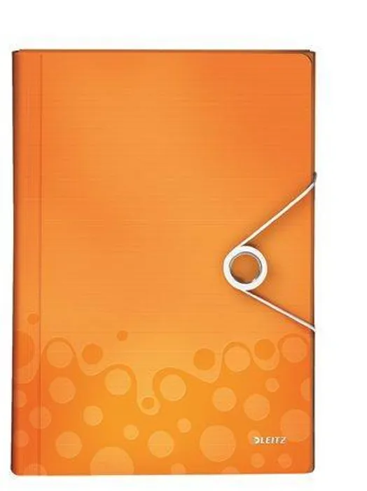 Hlavný obrázok produktu Aktovka na spisy s přihrádkami Leitz WOW, Metalická oranžová