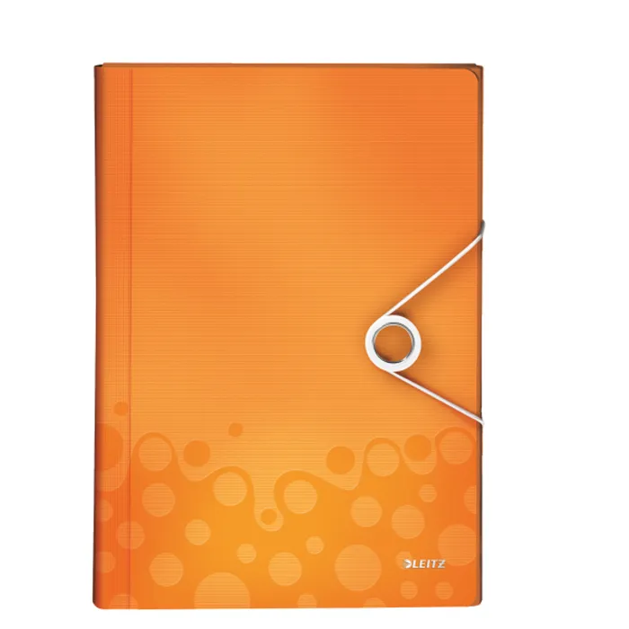 Hlavný obrázok produktu Aktovka s přihrádkami Leitz WOW, PP, oranžová
