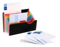 Taška s priehradkami "Rainbow Class", 9 častí, čierna, PP, VIQUEL