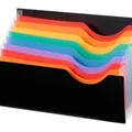 Ďalší obrázok produktu Taška s priehradkami "Rainbow Class", 9 častí, čierna, PP, VIQUEL