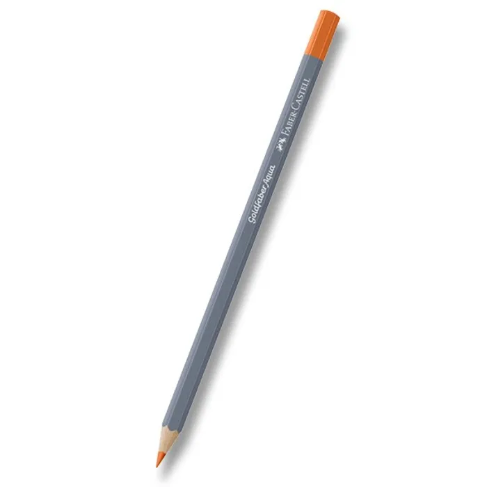 Hlavný obrázok produktu Akvarelová pastelka Goldfaber Aqua, 115 tmavá kadmiová oranž Faber Castell (114615)