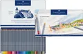 Akvarelové pastelky Faber-Castell 114636 Goldfaber Aqua plechová krabička, 36 farieb