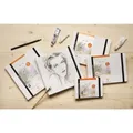Ďalší obrázok produktu Akvarelové album Clairefontaine Fontaine Hot Pressed s pohledy, 21 x 21 cm, 24 listů, 300