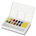 Ďalší obrázok produktu Akvarelové farby Faber-Castell s paletkou 12 farieb