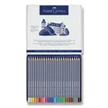 Akvarelové pastelky Faber-Castell 114624 Goldfaber Aqua plechová krabička, 24 farieb