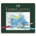 Akvarelové pastelky Faber-Castell 117524 Albrecht Dürer plechová krabička, 24 farieb