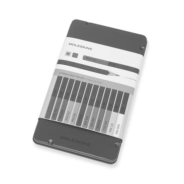 Hlavný obrázok produktu Akvarelové pastelky Moleskine - kovový box 12 barev