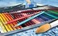 Akvarelové pastelky STABILO aquacolor 36 ks v plechovej krabičke