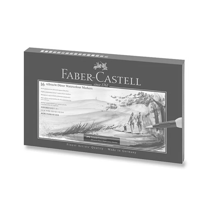 Hlavný obrázok produktu Akvarelové popisovače Faber-Castell Albrecht Dürer 16 barev