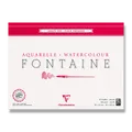 Akvarelový blok Clairefontaine Fontaine Cold Pressed 30 x 40 cm, 25 listů, 300 g
