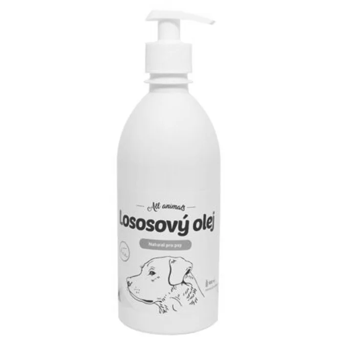 Hlavný obrázok produktu ALL ANIMALS lososový olej natural 500 ml