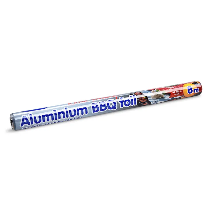 Hlavný obrázok produktu Alu fólie na grilování 16µm 44cm x 8m jednotlivě balená [1 ks]