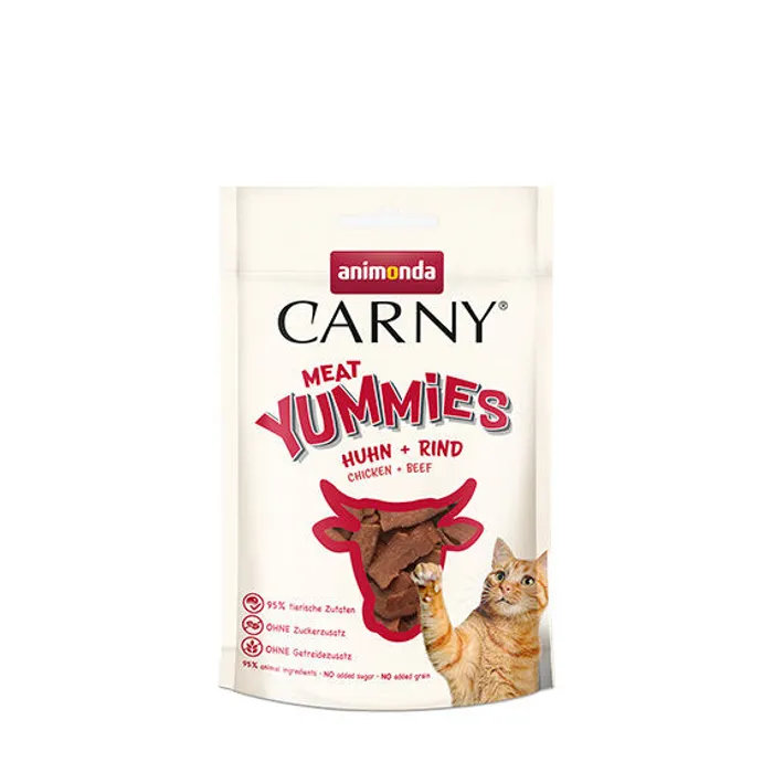 Hlavný obrázok produktu ANIMONDA Carny Adult Meat Yummies - kuře + hovězí 50 g