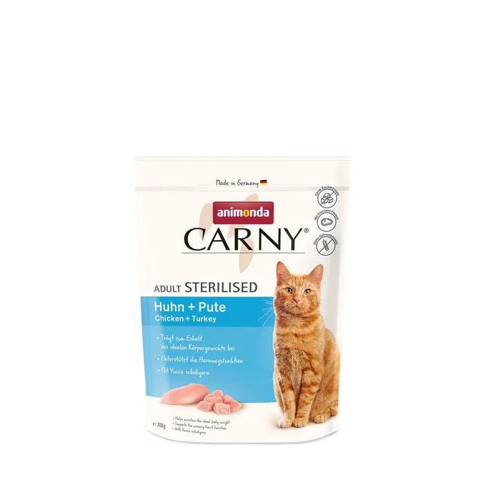 Hlavný obrázok produktu ANIMONDA Carny Sterilised - kuře + krůta 350 g