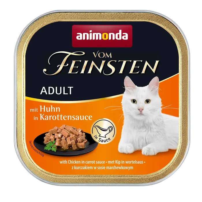 Hlavný obrázok produktu ANIMONDA GRAIN FREE ADULT- kuře v mrkvové omáčce 100g