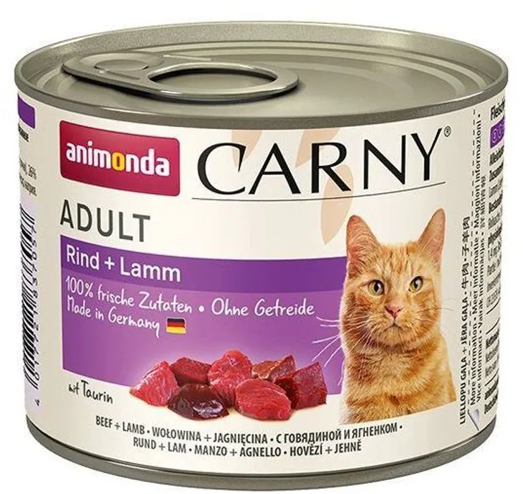 Hlavný obrázok produktu ANIMONDA konzerva CARNY Adult - hovězí, jehněčí 200g