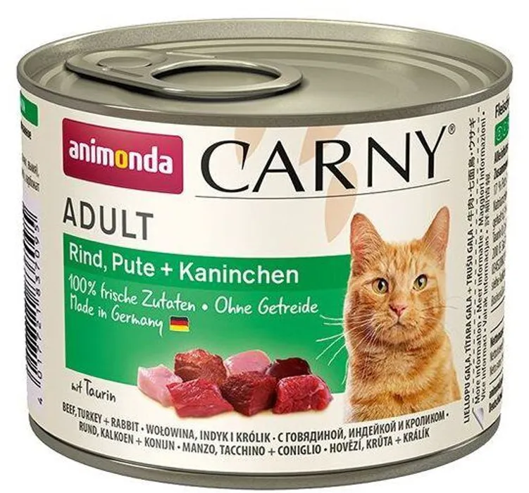 Hlavný obrázok produktu ANIMONDA konzerva CARNY Adult - hovězí, krůta, králík 200g
