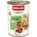 ANIMONDA konzerva CARNY Adult - hovädzie, morka, králik 400g