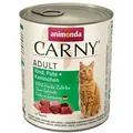 Ďalší obrázok produktu ANIMONDA konzerva CARNY Adult - hovädzie, morka, králik 800g