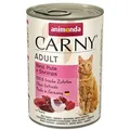 ANIMONDA konzerva CARNY Adult - hovädzie, morka, račce 400g