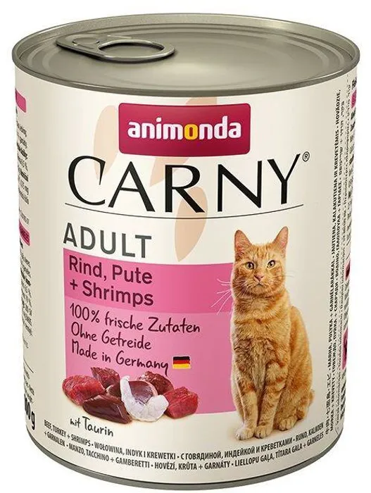 Hlavný obrázok produktu ANIMONDA konzerva CARNY Adult - hovězí, krůta, ráčci 800g