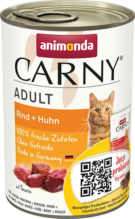Hlavný obrázok produktu ANIMONDA konzerva CARNY Adult - hovězí, kuřecí 400g