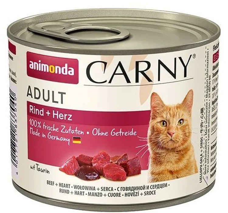 Hlavný obrázok produktu ANIMONDA konzerva CARNY Adult - hovězí, srdce 200g