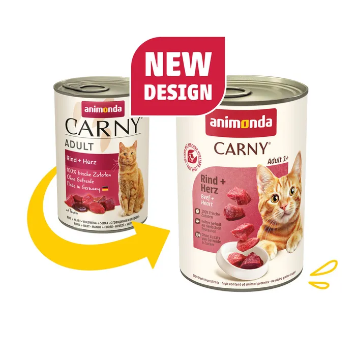 Hlavný obrázok produktu ANIMONDA konzerva CARNY Adult - hovězí, srdce 400g