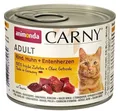 ANIMONDA konzerva CARNY Adult - hovädzie, kura, kačacie srdce 200g