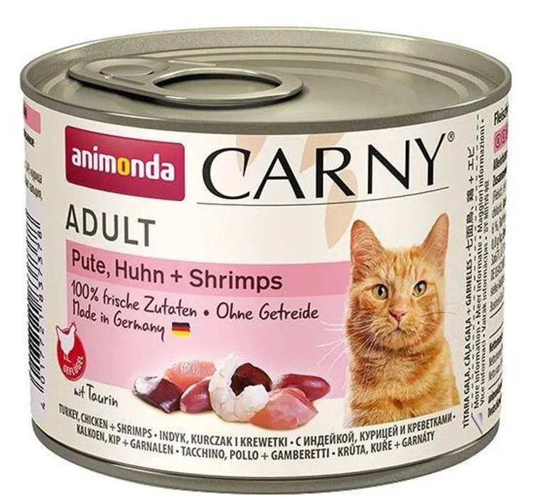 Hlavný obrázok produktu ANIMONDA konzerva CARNY Adult - krůta, kuře+ráčci 200g