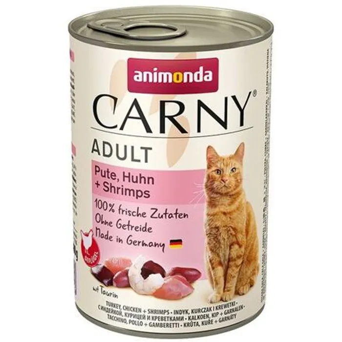 Hlavný obrázok produktu ANIMONDA konzerva CARNY Adult - krůta, kuře+ráčci 400g