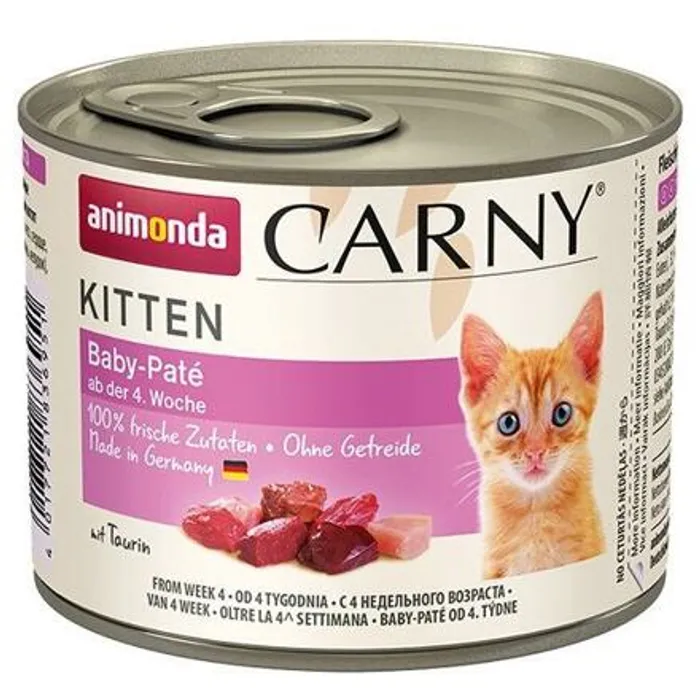 Hlavný obrázok produktu ANIMONDA konzerva CARNY BABY PATÉ hovězí, kuřecí 200g