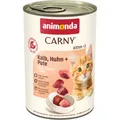 ANIMONDA konzerva CARNY Kitten - teľacie + kuracie + morka 400g