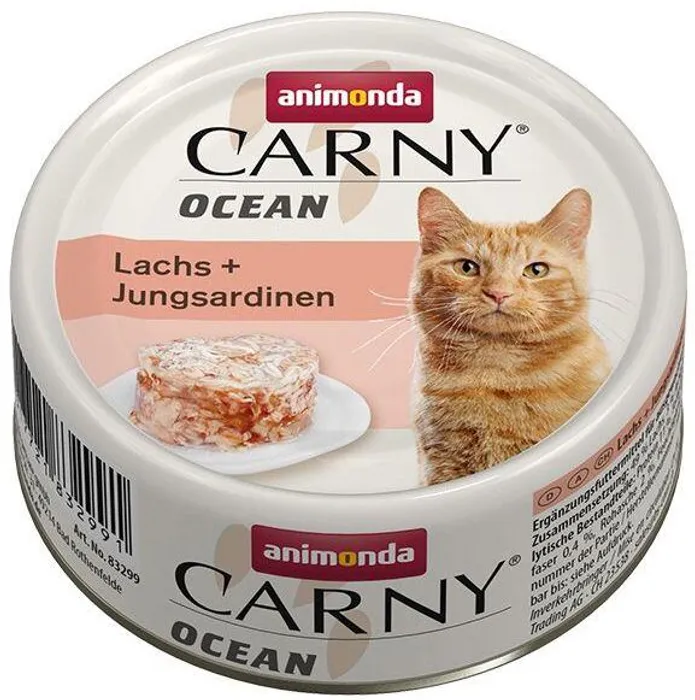 Hlavný obrázok produktu ANIMONDA konzerva CARNY Ocean - losos + sardinky 80g