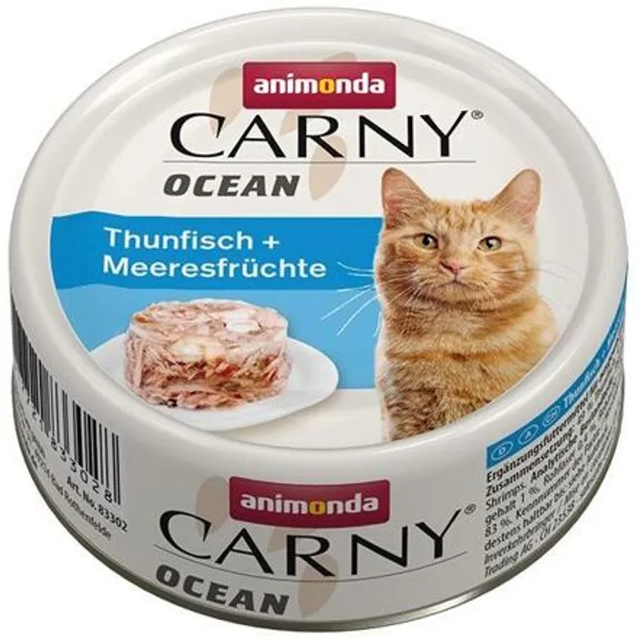 Hlavný obrázok produktu ANIMONDA konzerva CARNY Ocean - tuňák + mořské plody 80g