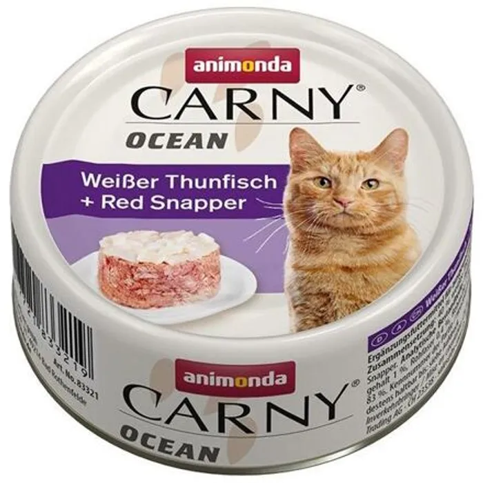 Hlavný obrázok produktu ANIMONDA konzerva CARNY OCEAN - tuňák+red snapper 80 g