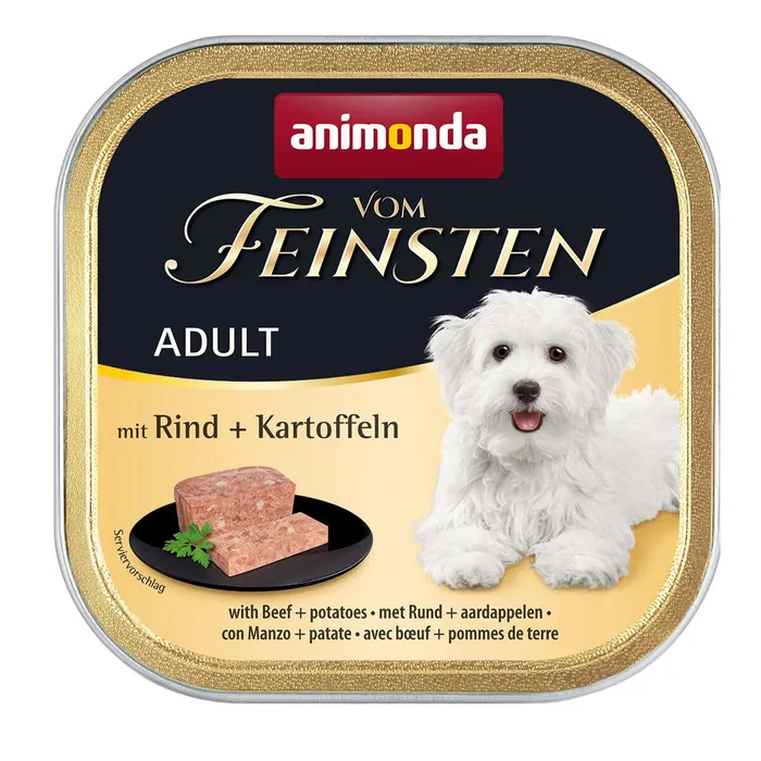 Hlavný obrázok produktu ANIMONDA paštika ADULT - hovězí, brambory pro psy 150g