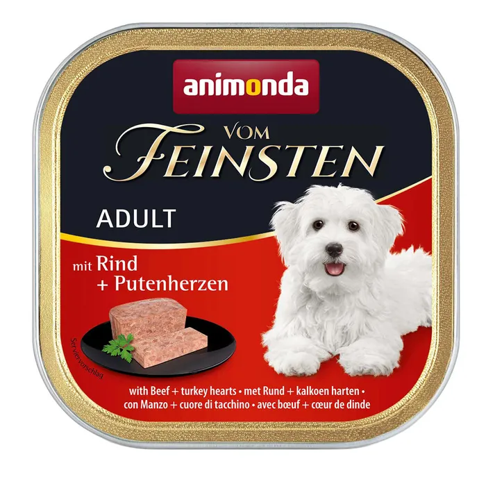 Hlavný obrázok produktu ANIMONDA paštika ADULT - hovězí, krůtí srdce pro psy150g