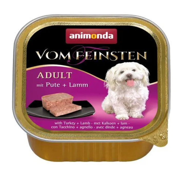 Hlavný obrázok produktu ANIMONDA paštika ADULT - krůta, jehněčí pro psy 150g