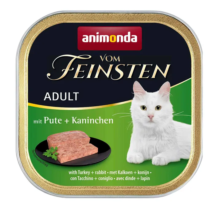 Hlavný obrázok produktu ANIMONDA paštika ADULT - krůta, králík pro kočky 100g